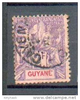 GUYA 209 - YT 48 Obli - Used Stamps
