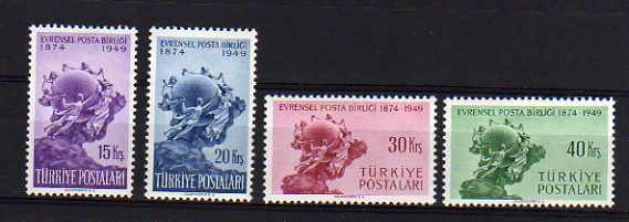 TURQUIE      Neuf *    Y. Et T.   N° 1096 / 1099     Cote: 4,25 Euros - Unused Stamps