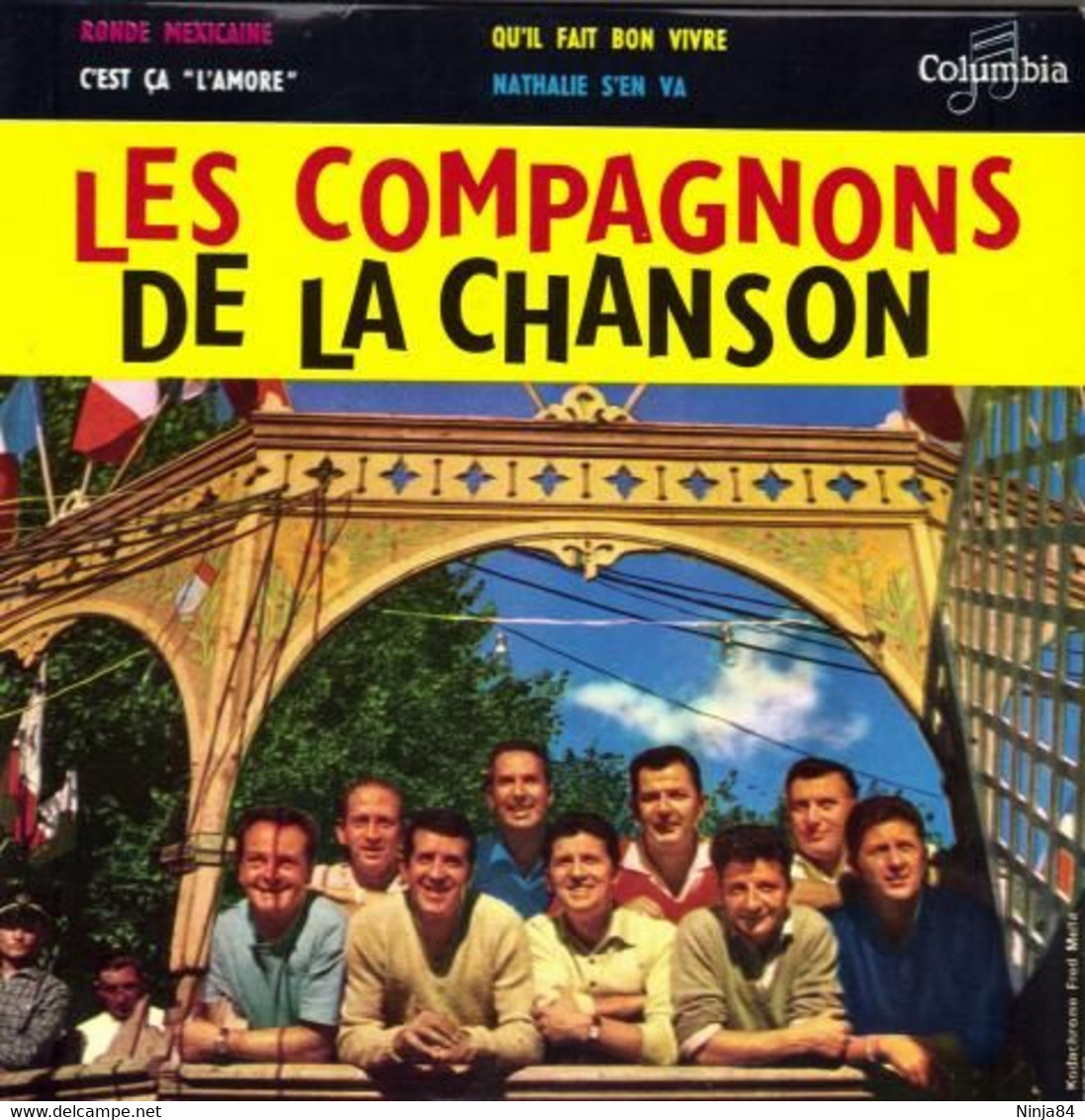 EP 45 RPM (7")  Les Compagnons De La Chanson  "  Ronde Mexicaine   " - Other - French Music