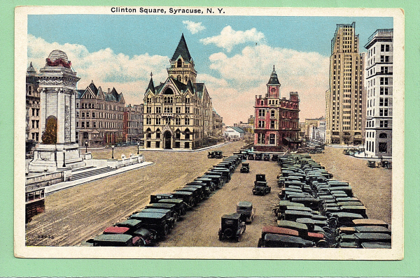 Clinton Square, Syracuse, NY.  1900-10s - Syracuse