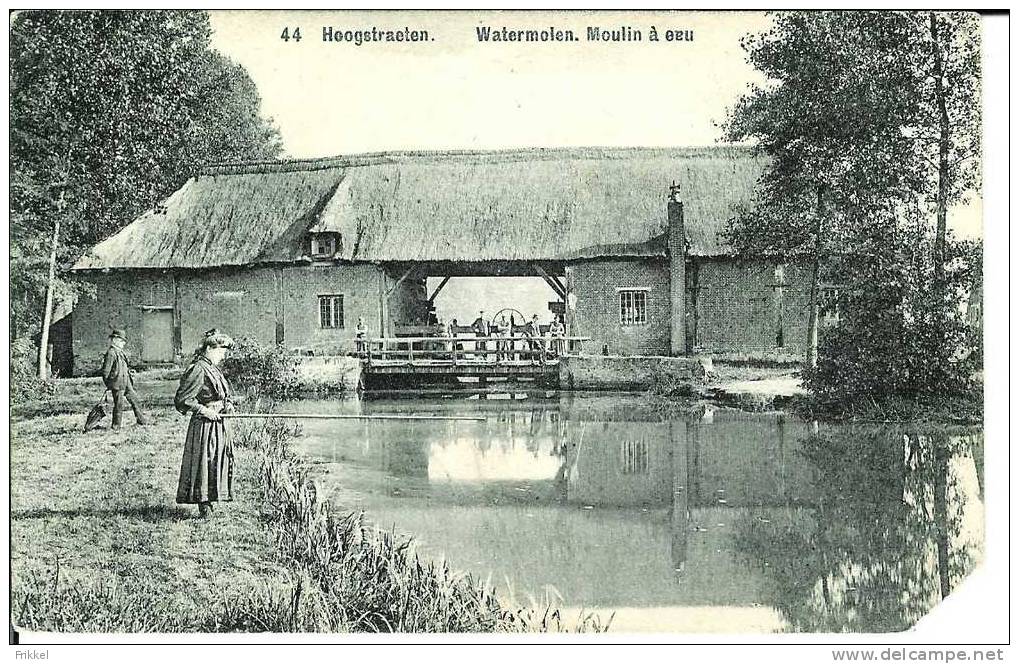Hoogstraten Hoogstraeten Watermolen Moulin à Eau 1909 ( Visser Pecheur ) - Hoogstraten