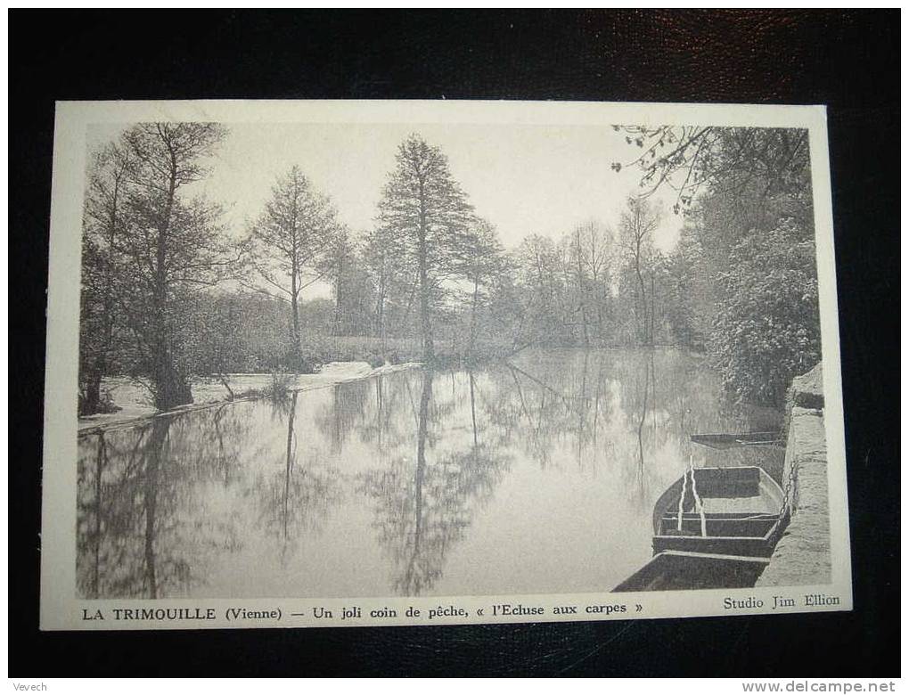 UN JOLI COIN DE PECHE L´ECLUSE AUX CARPES - La Trimouille