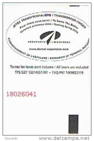 CANADA: AEROPORTS DE MONTREAL (FAA AIF) - Altri & Non Classificati