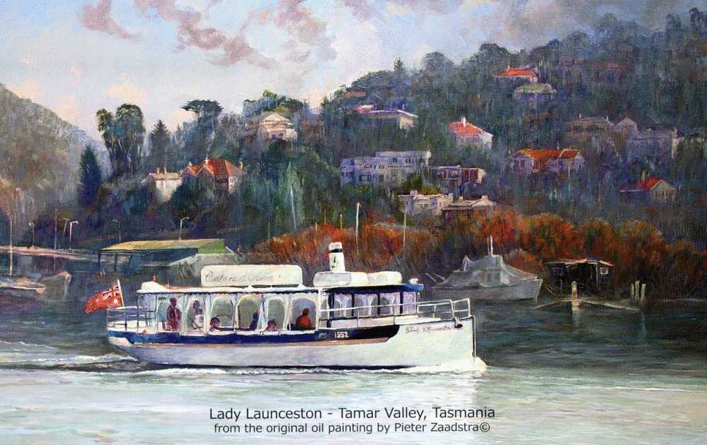 Australia Tasmania Tamar Valley - Lady Launceston Zaadstra Large PC 22x14cm Unused - Other & Unclassified