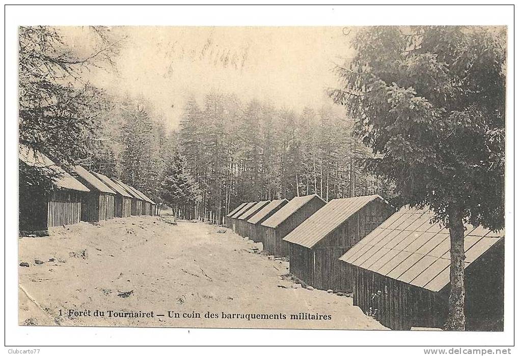 Lantosque (06) : Baraquments Militaires Au Camp Du Tournairet En 1909. - Lantosque