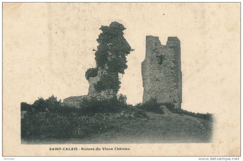 SAINT CALAIS - Ruines Du Vieux Château - Saint Calais