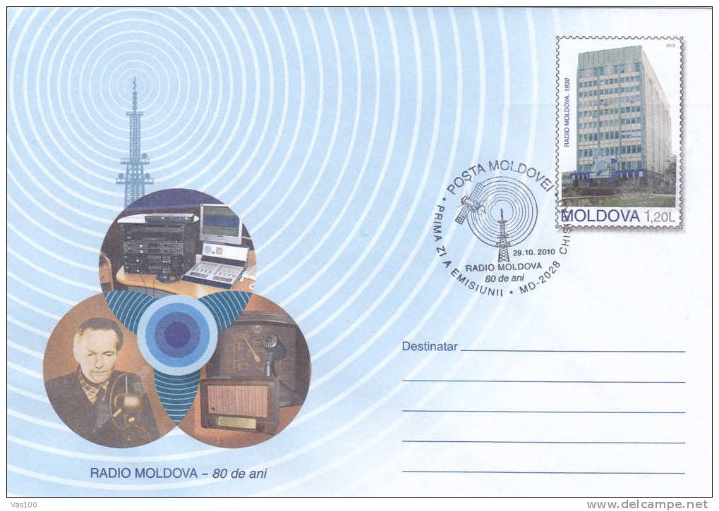 Informatique IT Telecommunication Computers Cover Radio,antene,2010, FDC , STE Moldova. - Informatique