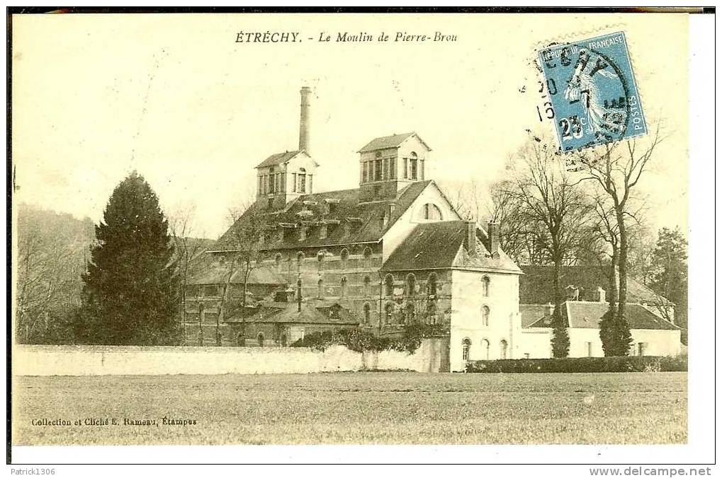 CPA  ETRECHY, Le Moulin De Pierre Brou    1989 - Etrechy