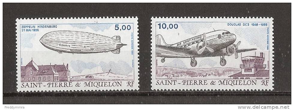 St Pierre & Miquelon: PA 66/ 67 ** - Nuevos