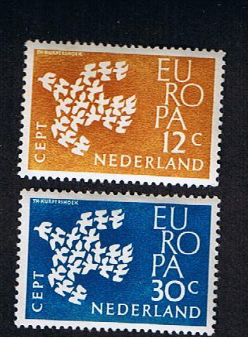 RB 600 -  1961 Netherlands Europa - MNH Set Of 2 Stamps - Autres & Non Classés