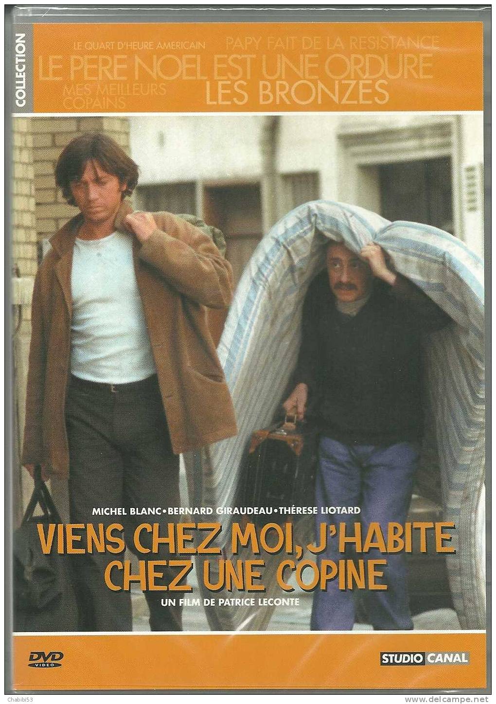 DVD "Viens Chez Moi, J´habite Chez Une Copine" Film De Patrice Leconte Avec Michel Blanc Et Bernard Giraudeau - Comédie