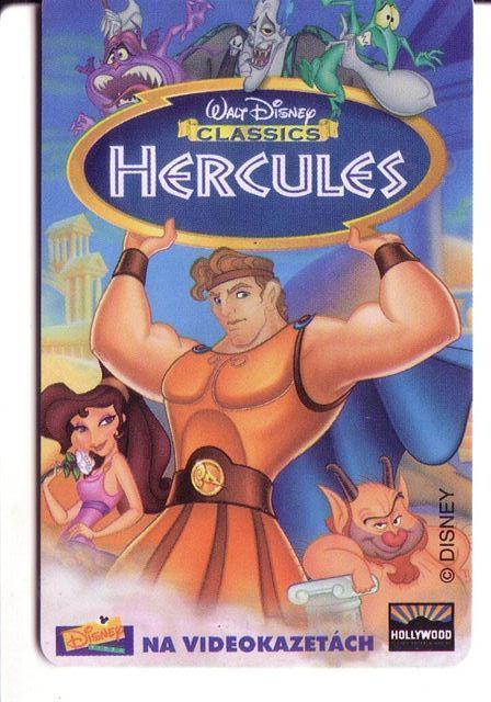 HERCULES - Walt Disney ( Slovakia Card  ) Animated Film Movie - Disney