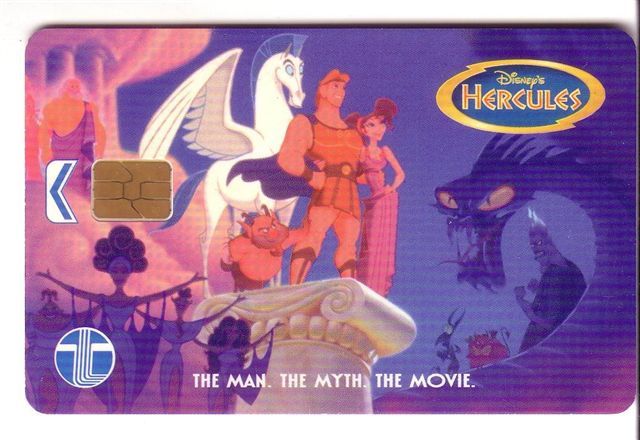 HERCULES - Walt Disney ( Malaysia Chip Card ) Animated Film Movie ( Malaisie ) - Malaysia