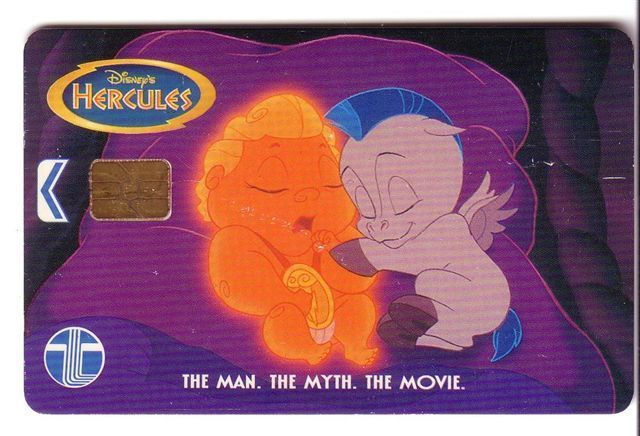 HERCULES - Walt Disney ( Malaysia Chip Card ) Animated Film Movie ( Malaisie ) - Malaysia