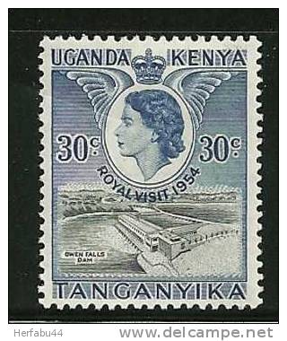 Kenya,Uganda & Tanzania    Royal Visit   Set    SC# 102 Mint - Kenya, Ouganda & Tanganyika