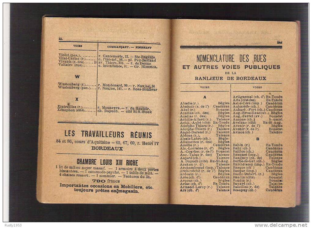 S N C F=chemin De Fer-33-bordeaux 1910-guide-indicateur Populaire Des Chemins De Fer Complet Avec Carte (surperbe) - Ferrovie & Tranvie