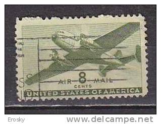 J0374 - ETATS UNIS USA AERIENNE Yv N°27 - 2a. 1941-1960 Usados