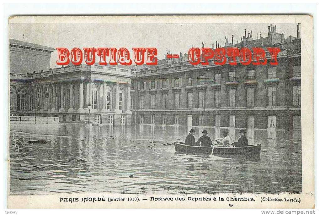 LOT De 10 CARTES  INONDATIONS De PARIS - Toutes Les Cartes Sont Visibles - Loten, Series, Verzamelingen