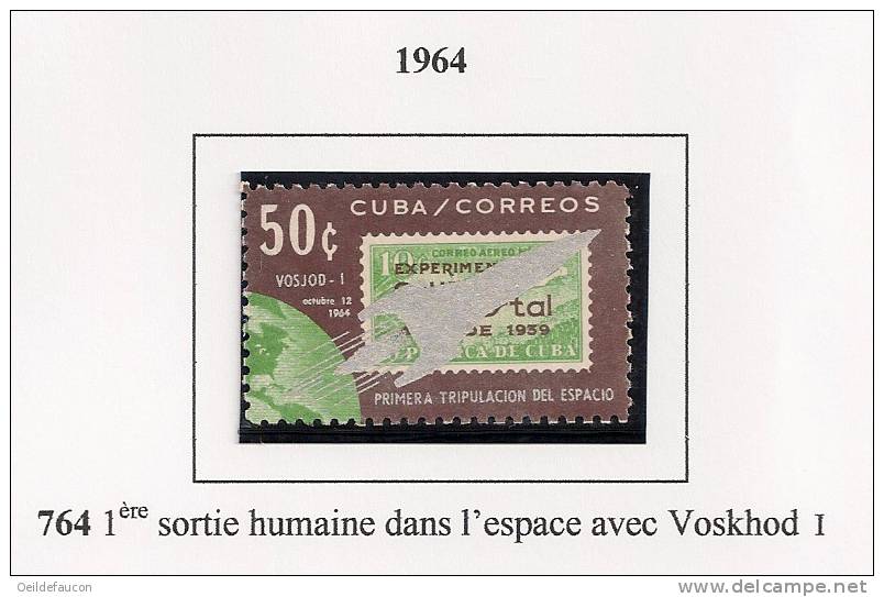 CUBA - Yvert - 2 FDC - 764** - Cote 5,50 € - Südamerika