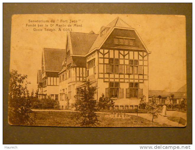 Sanatorium Du Fort Jaco, à Uccle Lez Bruxelles. Marin De Mont - Uccle - Ukkel