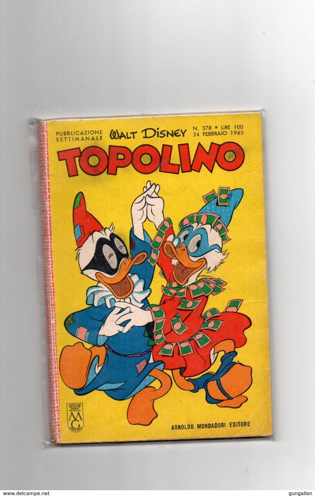 Topolino (Mondadori 1963) N. 378 - Disney