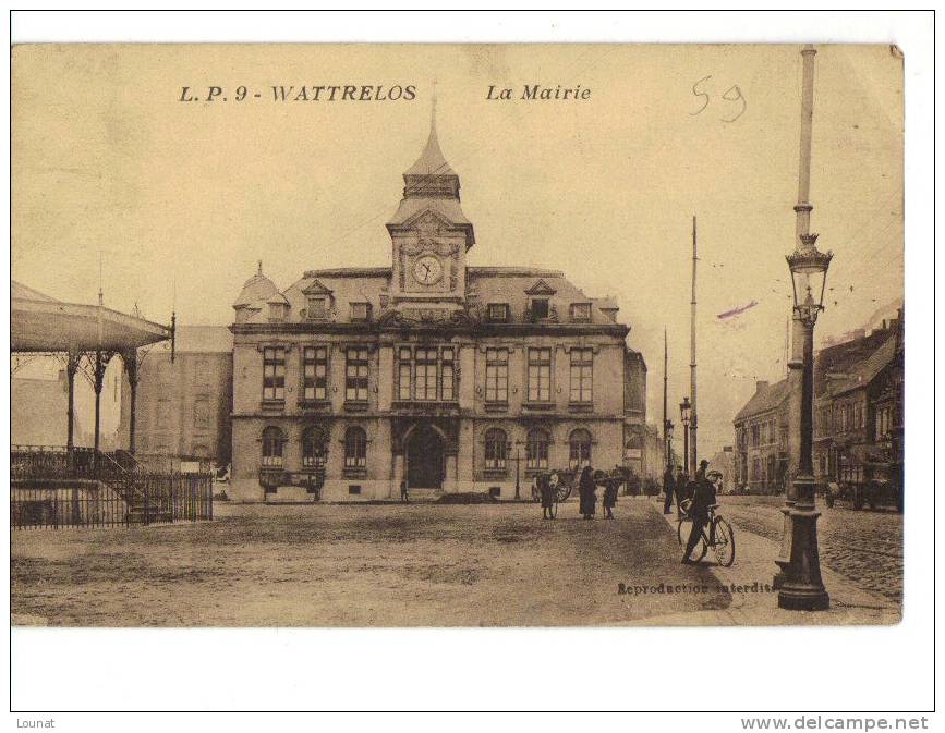 59 WATTRELOS : La Mairie - Wattrelos