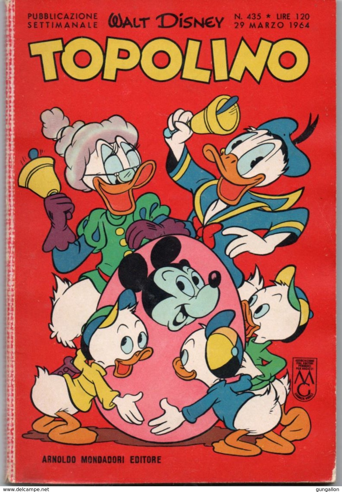 Topolino (Mondadori 1964) N. 435 - Disney