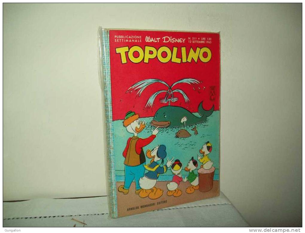 Topolino (Mondadori 1965) N. 511 - Disney