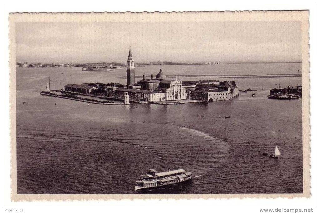 ITALY - Venezia, Venice, Isola San Giorgio, Year 1937 - Venezia