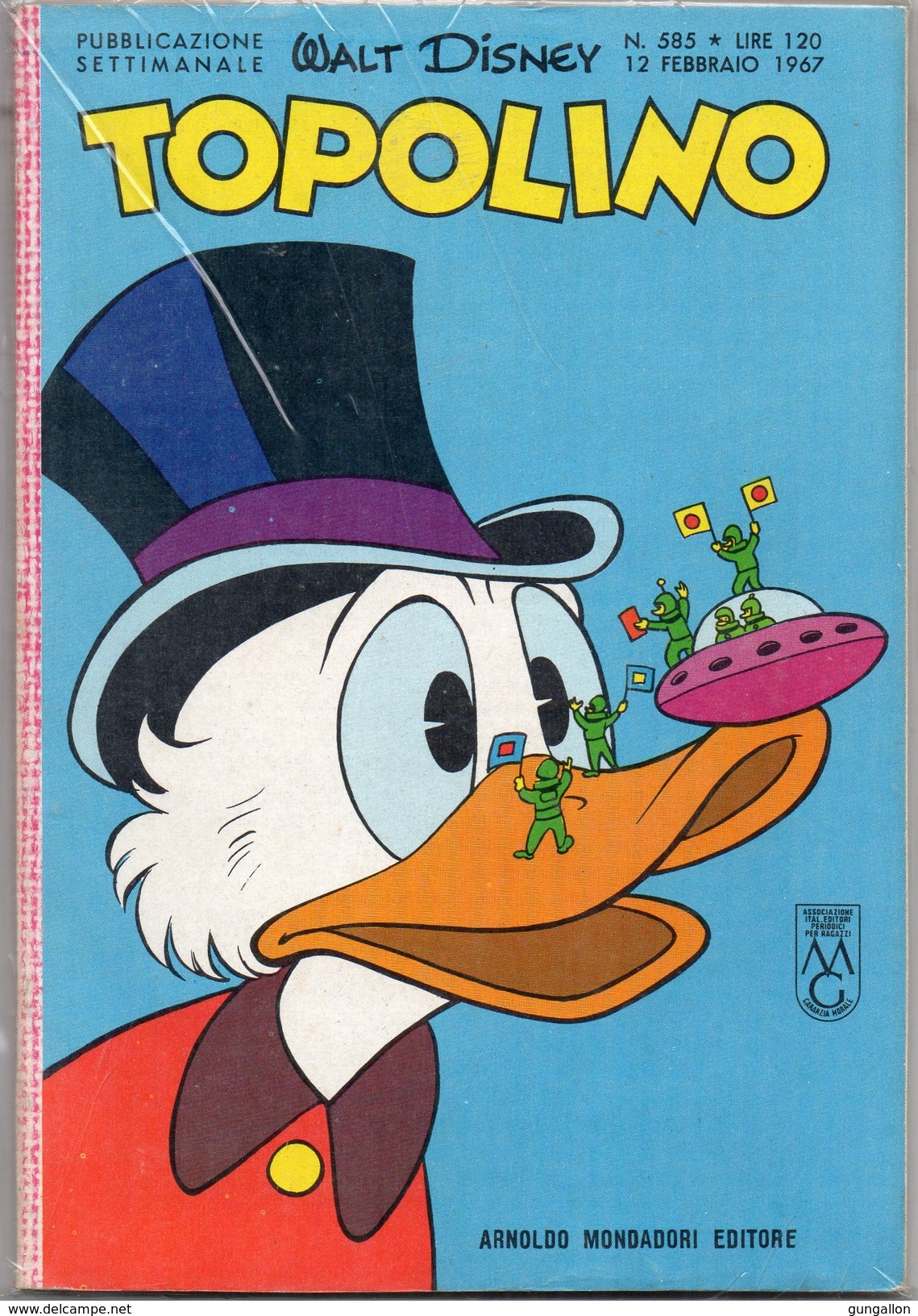 Topolino (Mondadori 1967) N. 585 - Disney