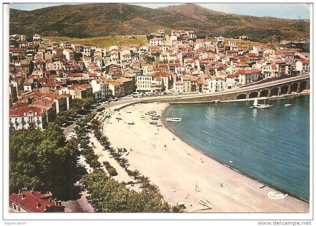 Pyrénées Orientale   : BANUYULS  Sur  MER  : Vue Aérienne - Banyuls Sur Mer