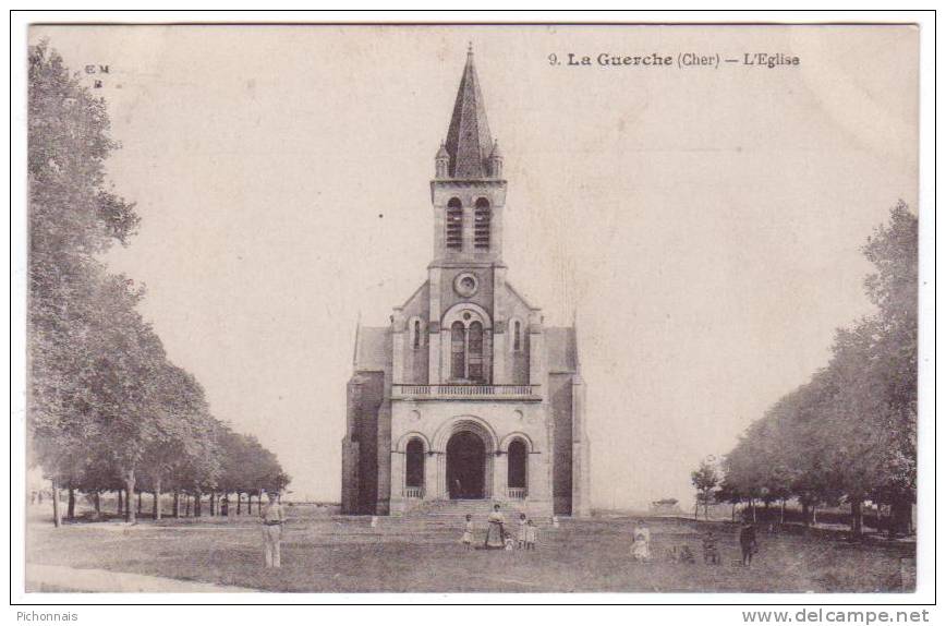 18  LA GUERCHE Sur L' AUBOIS   L' église - La Guerche Sur L'Aubois