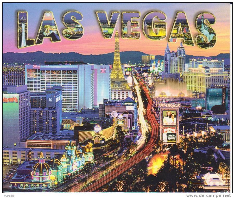 ETATS UNIS - NEVADA - LAS VEGAS - SCAN VERSO TIMBRE - Las Vegas