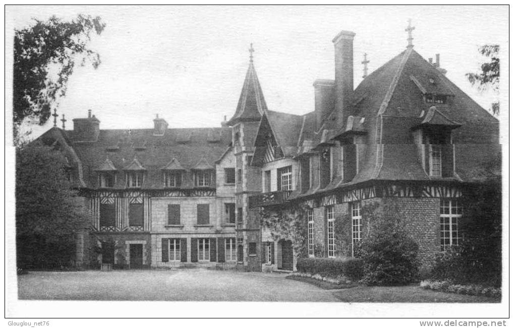 27-BEAUMONT LE ROGER...CHATEAU DU CAMP DE FREMONT....CPA - Beaumont-le-Roger