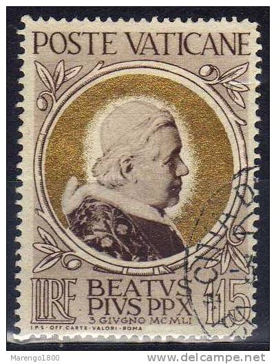 Vaticano 1951 - Pio X L. 115    (g843a) - Used Stamps