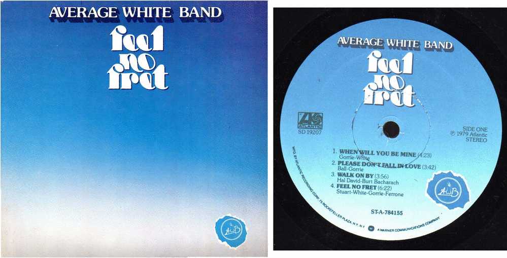 * LP *  AVERAGE WHITE BAND - FEEL NO FRET (USA 1979 On Atlantic) - Soul - R&B