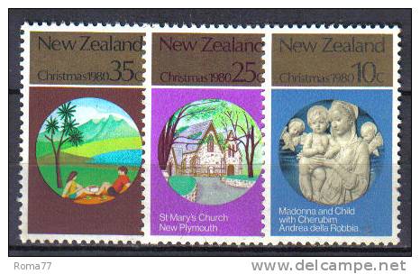 ZEL238 - NUOVA ZELANDA 1980 ,  Yvert Serie 778/780  *** - Unused Stamps
