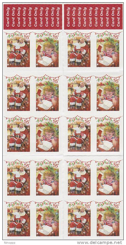 Australia-2010 Dear Santa Booklet   MNH - Booklets