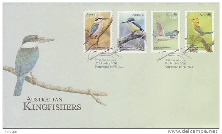 Australia-2010 Kingfishers FDC - Other & Unclassified