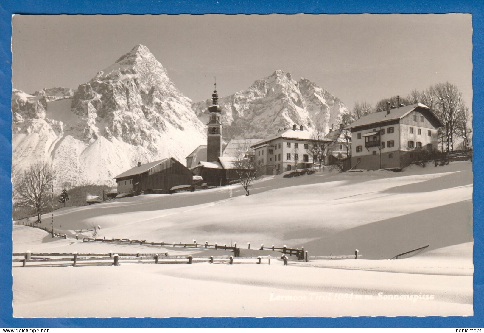 Österreich; Lermoos; Sonnenspitze; Winter; 1962 - Lermoos