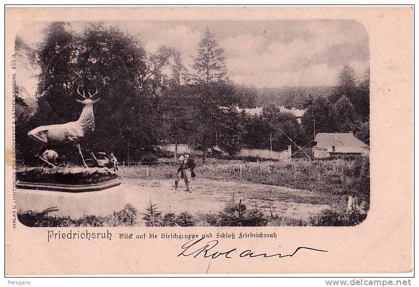 FRIEDRICHSRUH       Old Postcard  1900. - Friedrichsruh