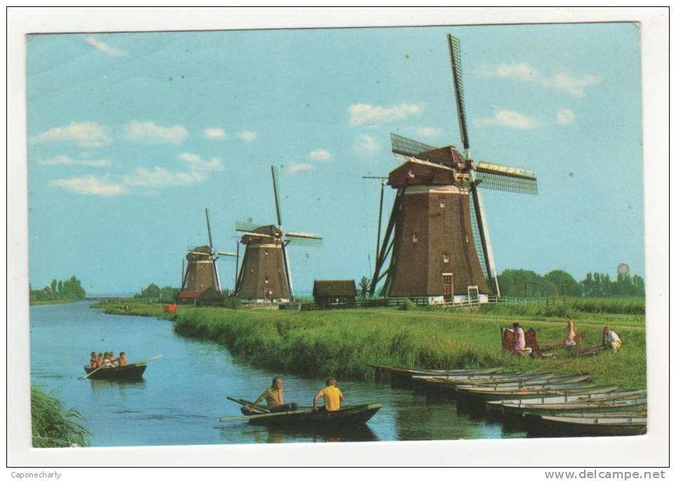 * CP Leidschendam, Barques, Moulins Zuid-Holland, Hollande Méridionale * - Leidschendam