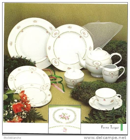 Catalogue Porcelaine Limoges 1994 / Deshoulières / Vaisselle / 50 Pages - Home Decoration