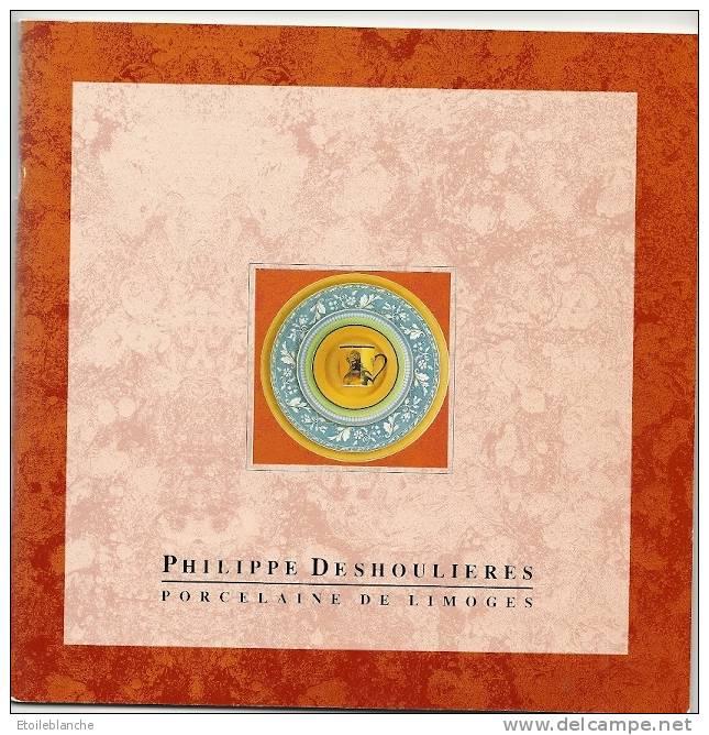 Catalogue Porcelaine Limoges 1994 / Deshoulières / Vaisselle / 50 Pages - Home Decoration