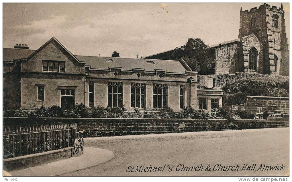 ROYAUME-UNI   ALNWICK   St Michael's Church & Church Hall - Autres & Non Classés