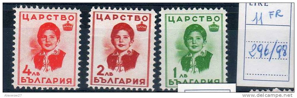 BULGARIA 1937 PRINCIPESSA  MARIA  LOUISSE N° 296/98 ** MNH - Nuovi