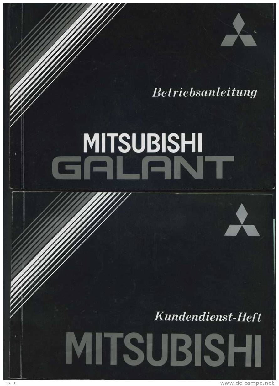 Original Mitsubishi Galant Betriebsanleitung Von 1984, Deutsch, 26 Jahre Alt/jung Und Dafür Sehr Gut Erhalten, 126 Seite - Shop-Manuals