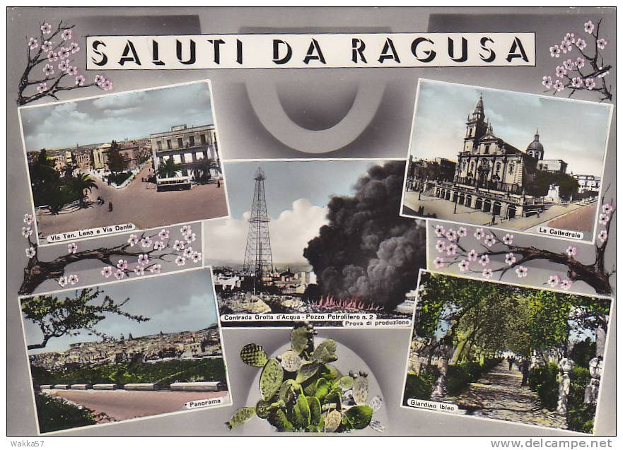 $3-0871- SALUTI DA RAGUSA - Ragusa