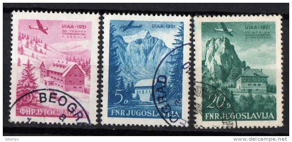 U-R  JUGOSLAVIA SLOVENIA SERBIA CROAZIA  AEREI    CANCELLED - Used Stamps