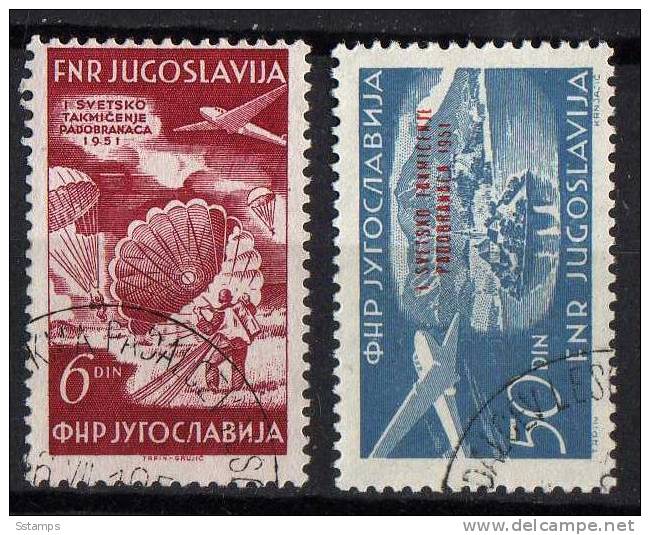 U-R  JUGOSLAVIA SLOVENIA BLED  EUROPA BEOGRAD AEREI    CANCELLED - Used Stamps